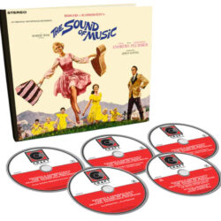 Sound Of Music 4CD + 1Blu-ray Disc Super Deluxe Edition Hardbound Book Set Features Immersive Dolby Atmos Mix of Iconic Original Rodgers & Hammerstein 1965 Soundtrack and High Res Full Film Score 